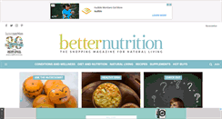 Desktop Screenshot of betternutrition.com